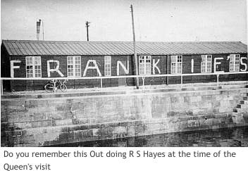 Do you remember this Out doing R S Hayes at the time of the Queen's visit